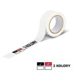 Taśma Klej Solwentowy 60m. 2880 szt. - 2 kolory