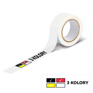 Taśma Klej Eko Solwentowy 120m. 2592 szt. - 3 kolory