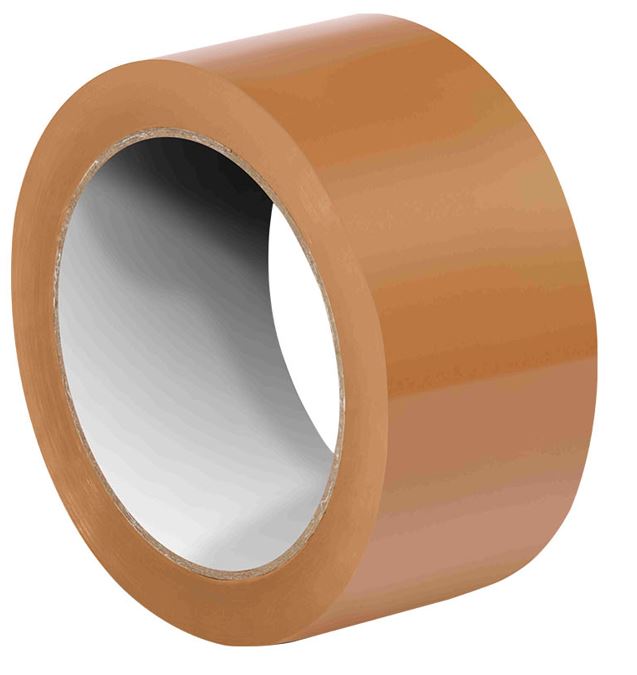 Taśma Klej Solwentowy 54m. 360 szt. - brązowa